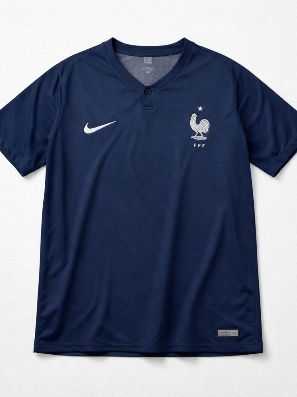 Nike Navy Football Shirt with White Logo